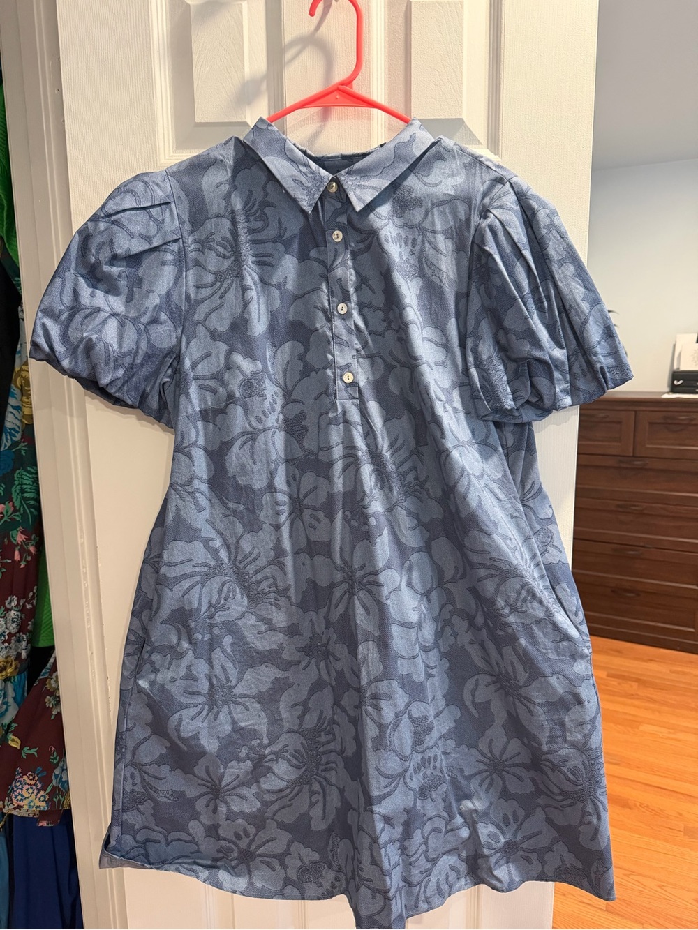 Blue Floral dress